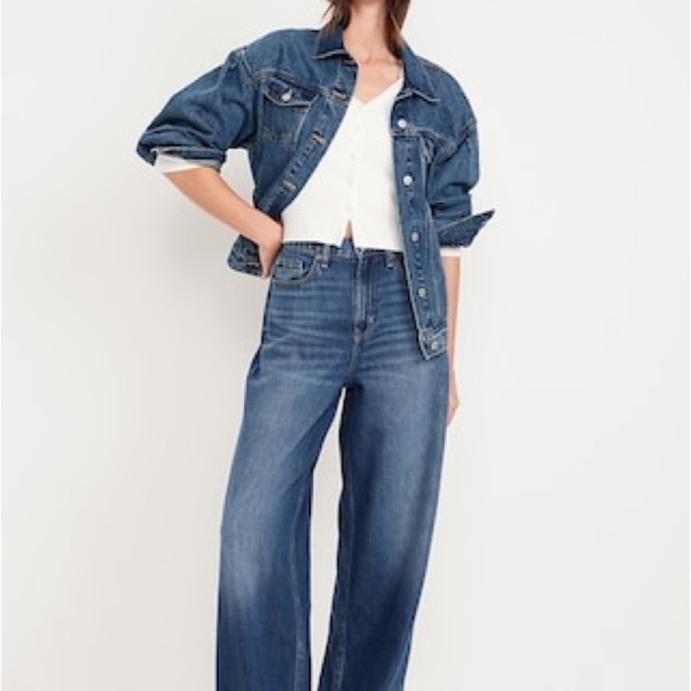 Old Navy High-Rise Super Baggy Wide Leg Jeans